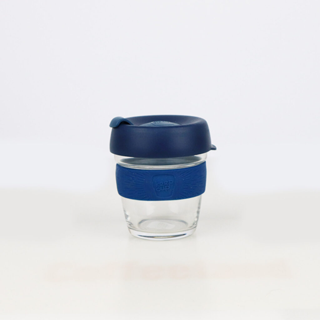 KeepCup Brew XS sklo tmavo modrá