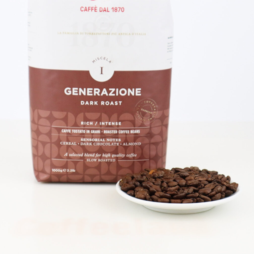 Barbera I Generazi.Dark Roast 1kg zrn.káva