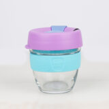 KeepCup Brew S sklo fialová/slabo modrá