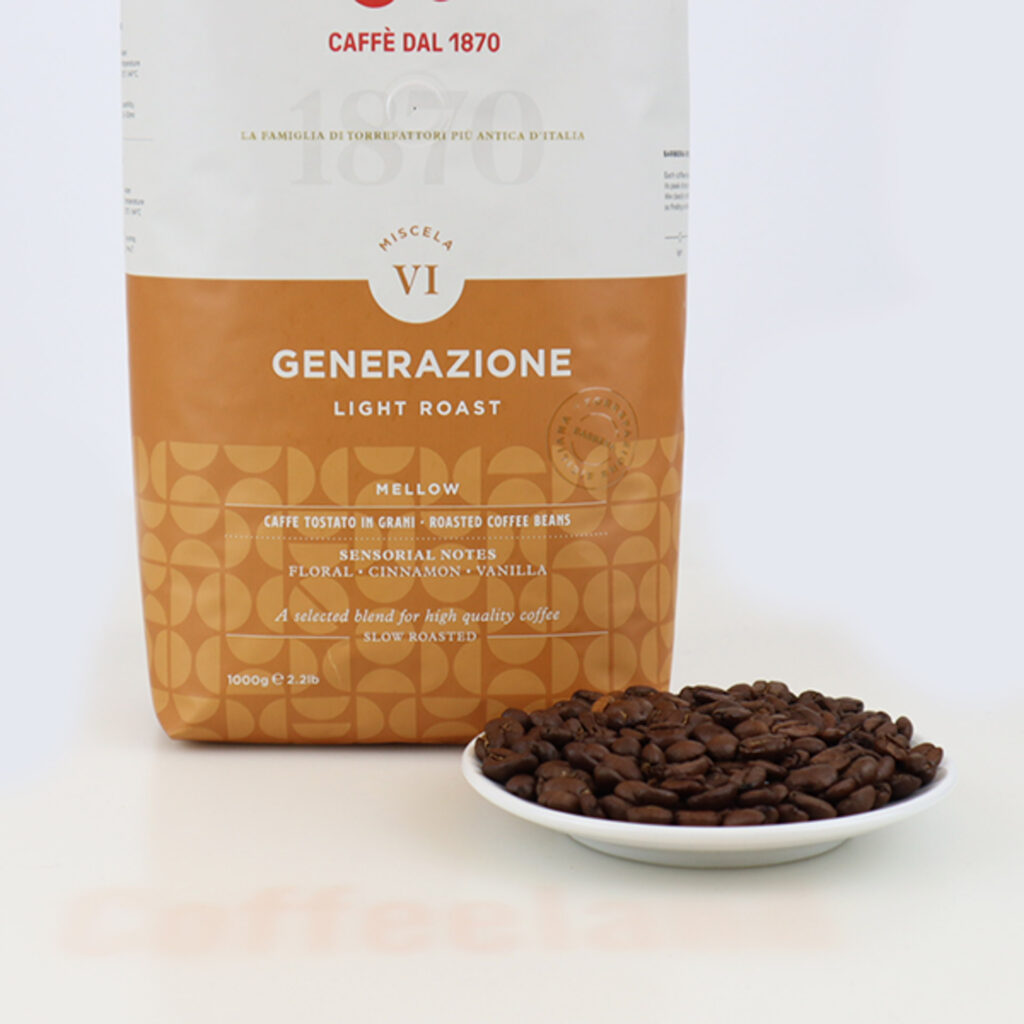 Barbera VI Genera.Light Roast 1kg zrn.káva