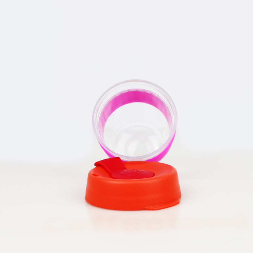 KeepCup orig. S sklo červ/ruž, zel/modrá