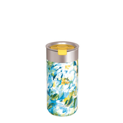 QUOKKA termohrnček 400 ml – BLUE PEONIES