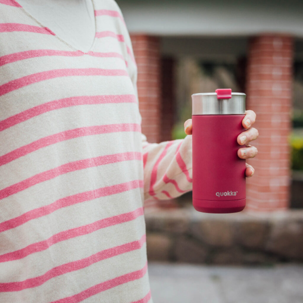 QUOKKA termohrnček 400 ml –  MAROON