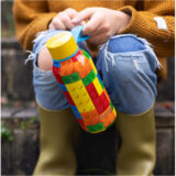 QUOKKA fľaša 330 ml – STRAP COLOR BRICKS