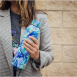 QUOKKA fľaša 850 ml – BLUE IRISES