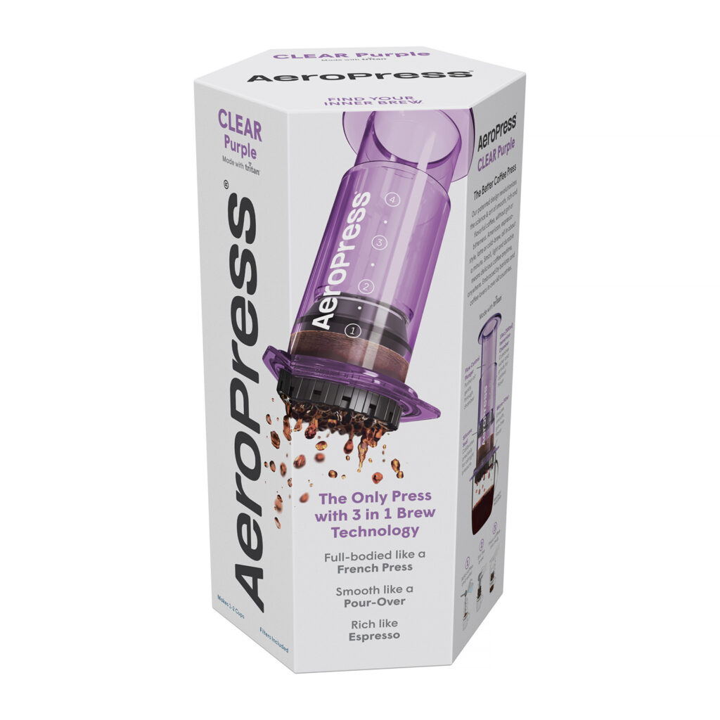 Aeropress Clear purple