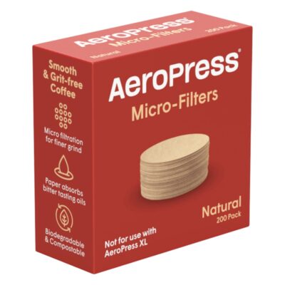 Aeropress prírodné papierové filtre 200ks