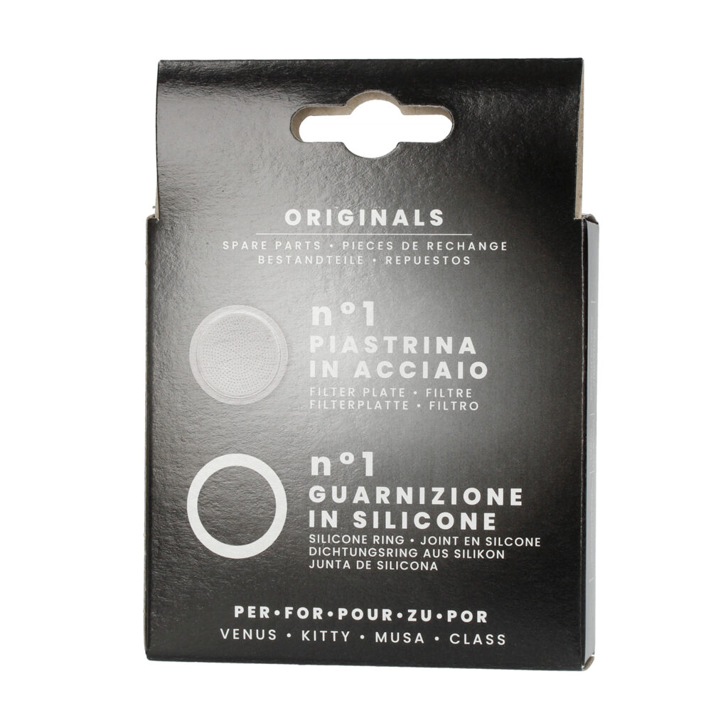 BIALETTI – 3 tesnenia a filter na Moka Venus 6 šálok