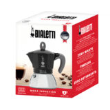 BIALETTI New Moka Indukcia 4 porcie čierna