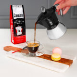 BIALETTI New Moka Induction (6 šálok) – čierna