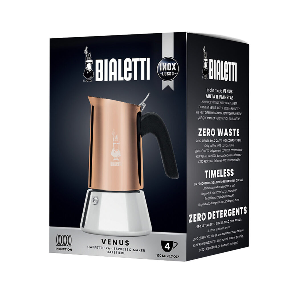 BIALETTI New Venus 4 porcie medená/copper