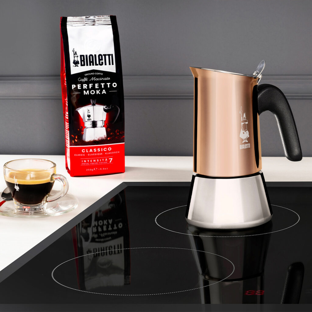 BIALETTI New Venus 4 porcie medená/copper