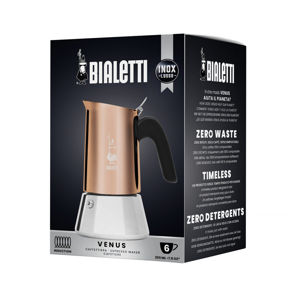 BIALETTI New Venus 6 porcií medená/copper