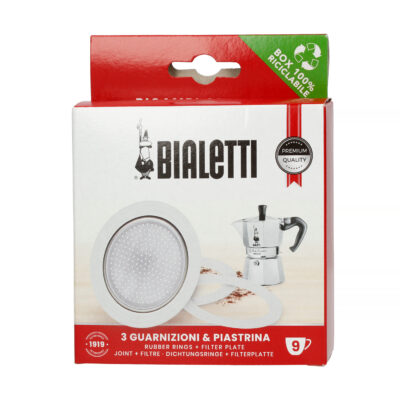 BIALETTI Tesnenia + Filter Moka Express 9 porcií