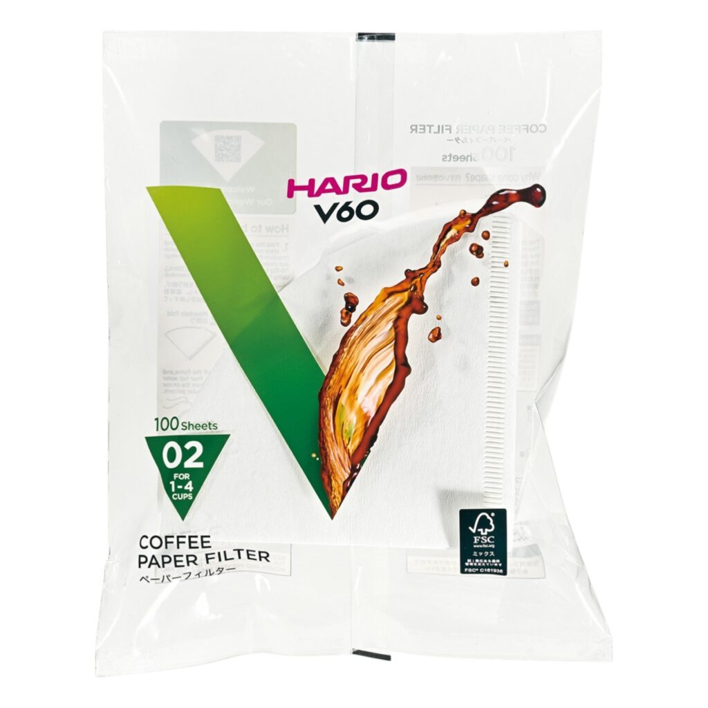 Hario V60-02 papierové filtre 100ks
