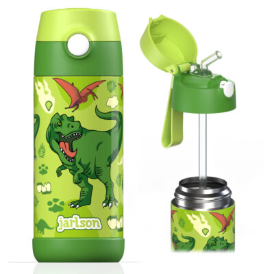 Jarlson – Detská fľaša CHARLI 350 ml – DINOSAUR