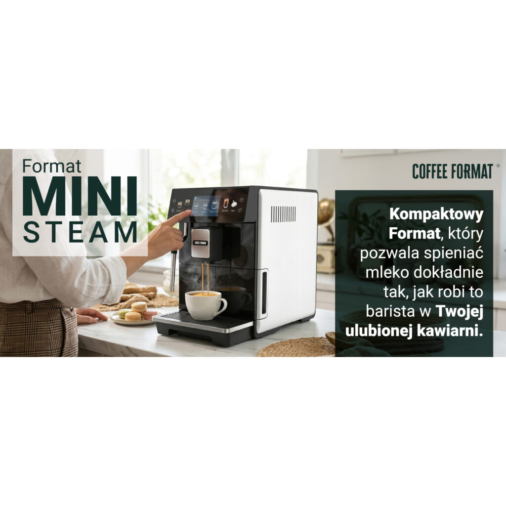 Kávovar COFFEE FORMAT Mini White Steam