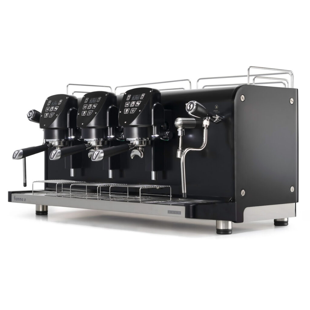 Kávovar FIAMMA Vela 3 Dual TC – čierny
