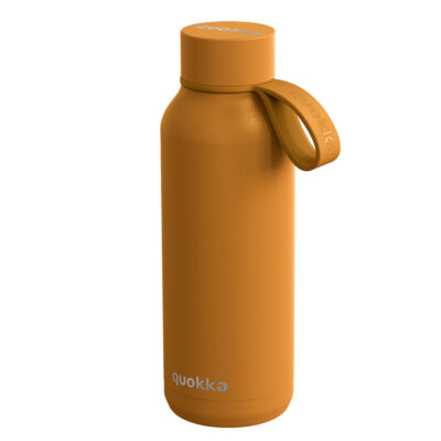 QUOKKA Termofľaša 510 ml SOLID – STRAP MUSTARD