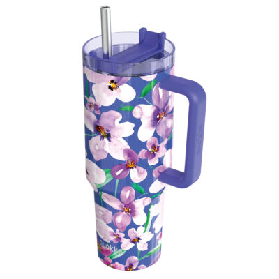 QUOKKA Termohrnček 1200 ml STREAM – Flower Dusk XL