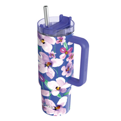 QUOKKA termohrnček 950 ml STREAM –  Flower Dusk L