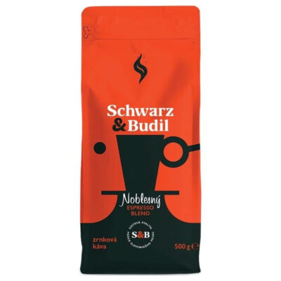 Schwarz&Budil zrnková káva RETAIL 500g