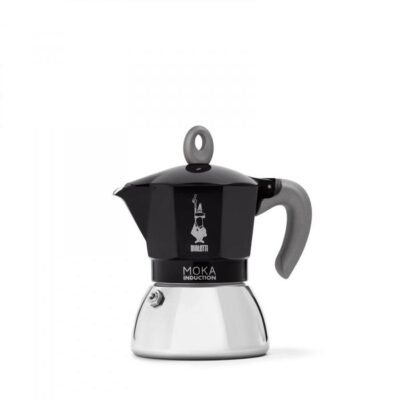 BIALETTI New Moka Indukcia 4 porcie čierna