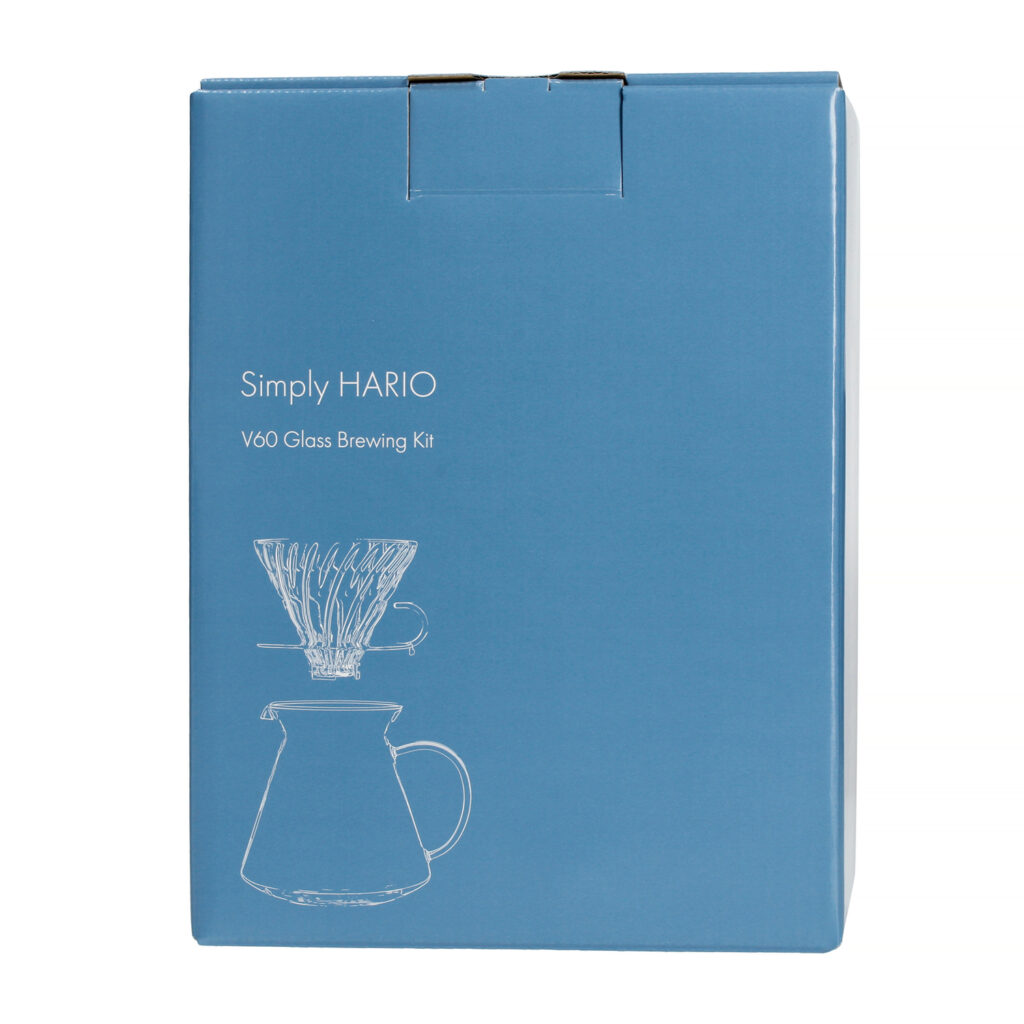 HARIO V60 Dripper & Dekantér (sklenený)