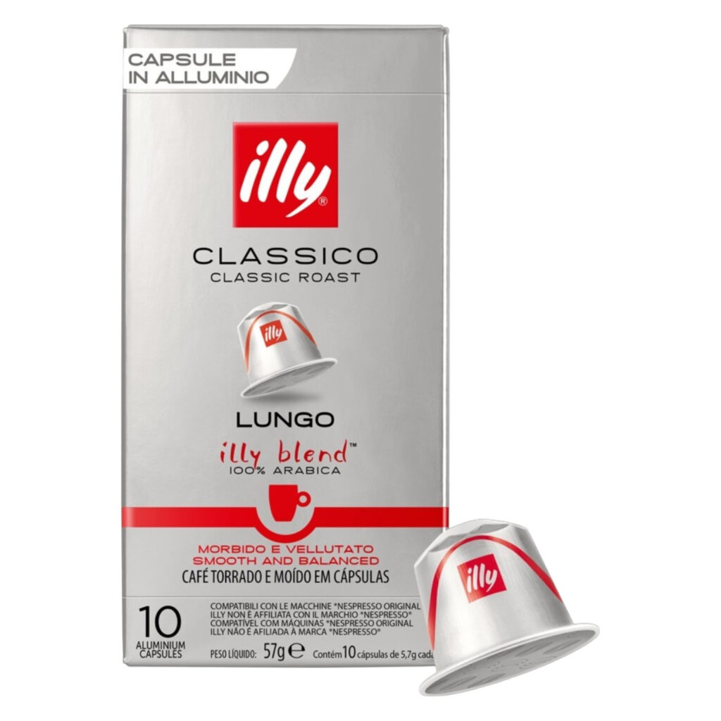 illy kapsule nespresso LUNGO 10ks