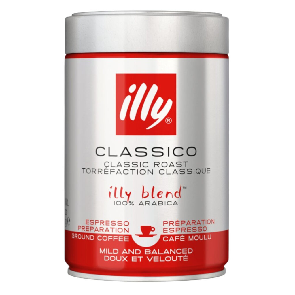 illy káva mletá CLASSICO 250g