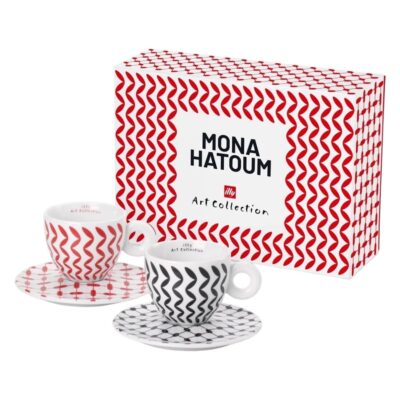 illy šálky Mona Hatoum 2 capp.