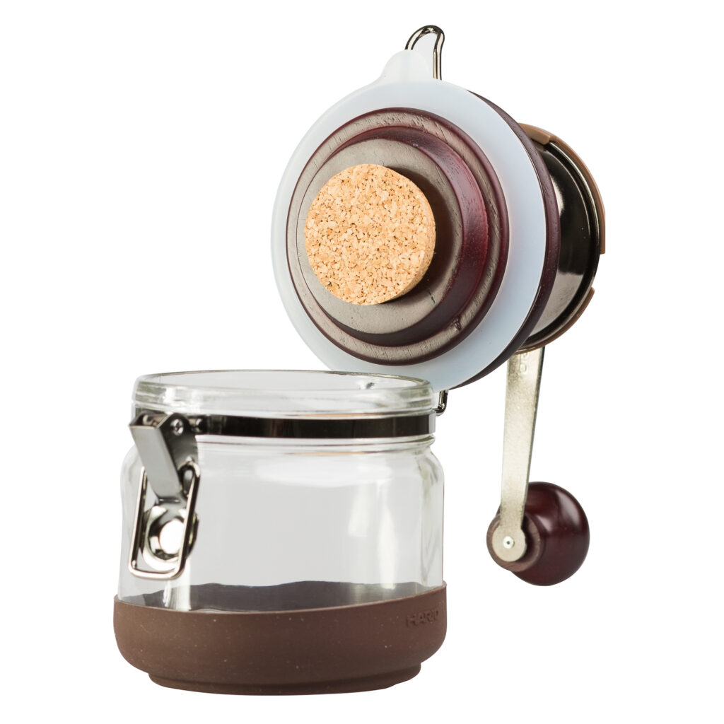 Ručný mlynček HARIO Canister